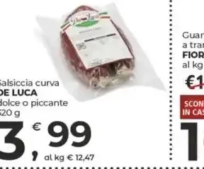 Salsiccia curva
