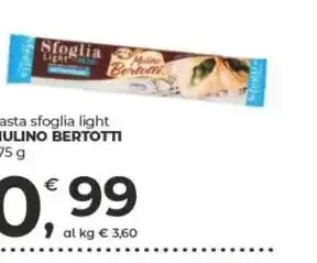 Pasta sfoglia light