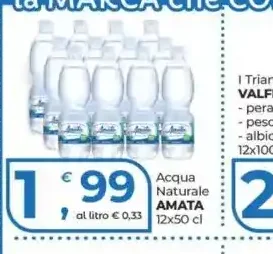 Acqua naturale Amata