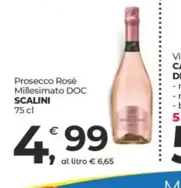 Prosecco rosé millesimato Scalini