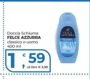 Doccia schiuma Felce Azzurra