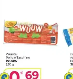 Wurstel Pollo e Tacchino