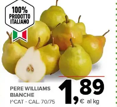 Pere Williams bianche