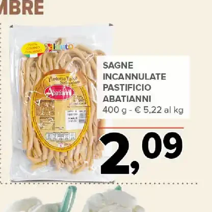 Sagne incannulate Pastificio Abatanni