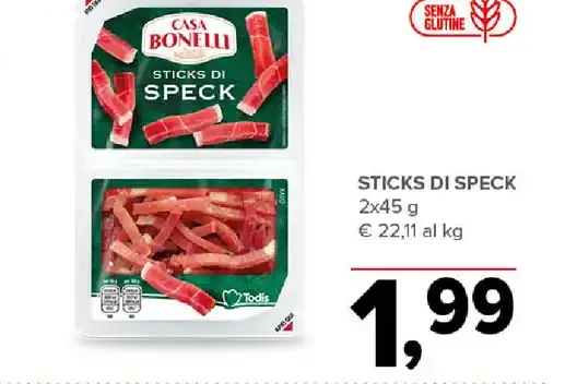 Sticks di speck