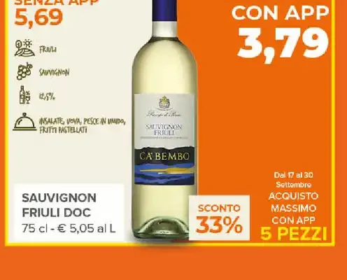 Sauvignon Friuli DOC