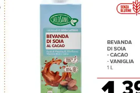 Bevanda di soia al cacao