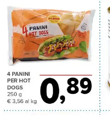 Panini per hot dogs