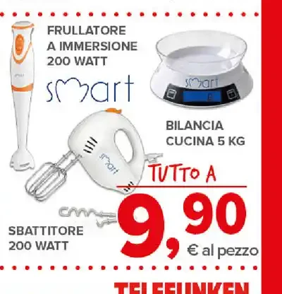 Sbattitore e frullatore a immersione