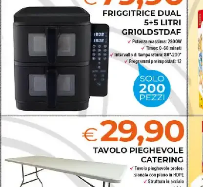 Friggitrice dual