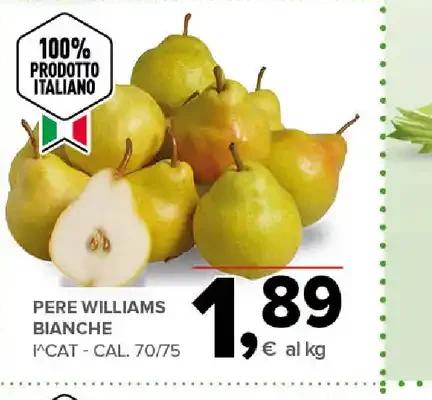 Pere Williams bianche