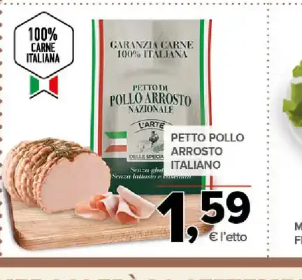 Petto pollo arrosto italiano