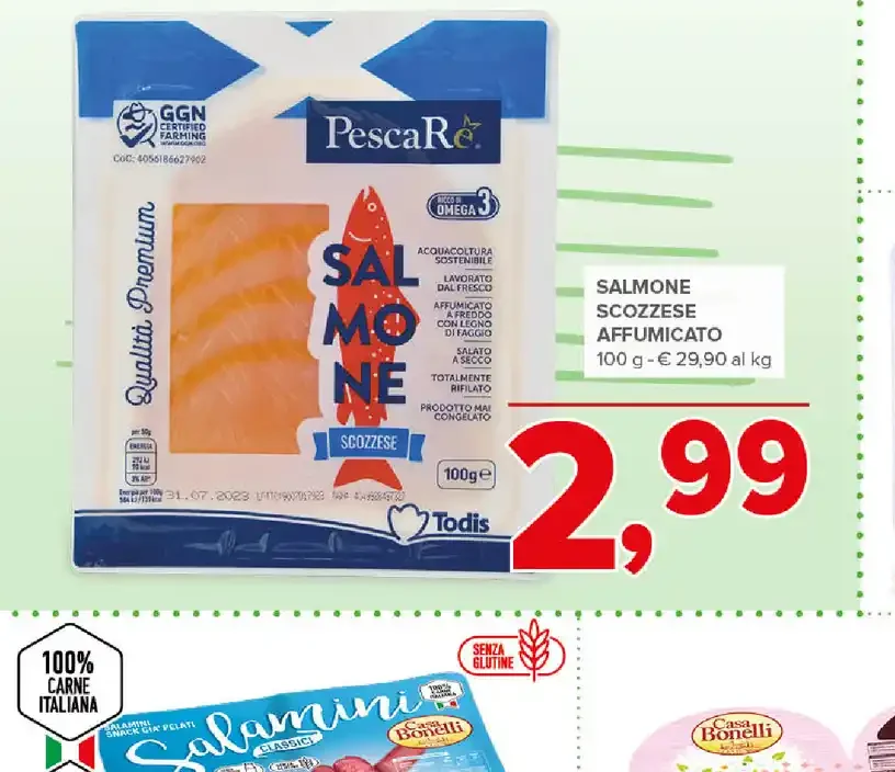 Salmone scozzese affumicato