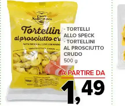 Tortelli al prosciutto crudo