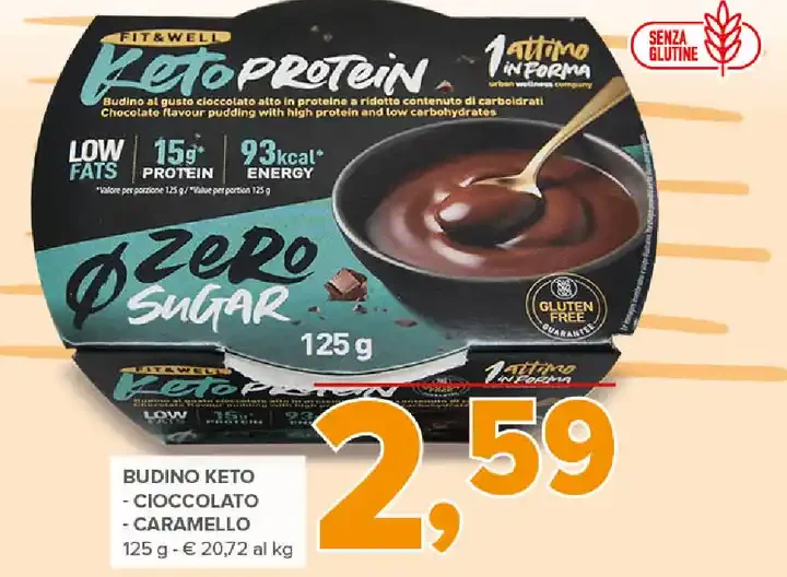 Budino keto