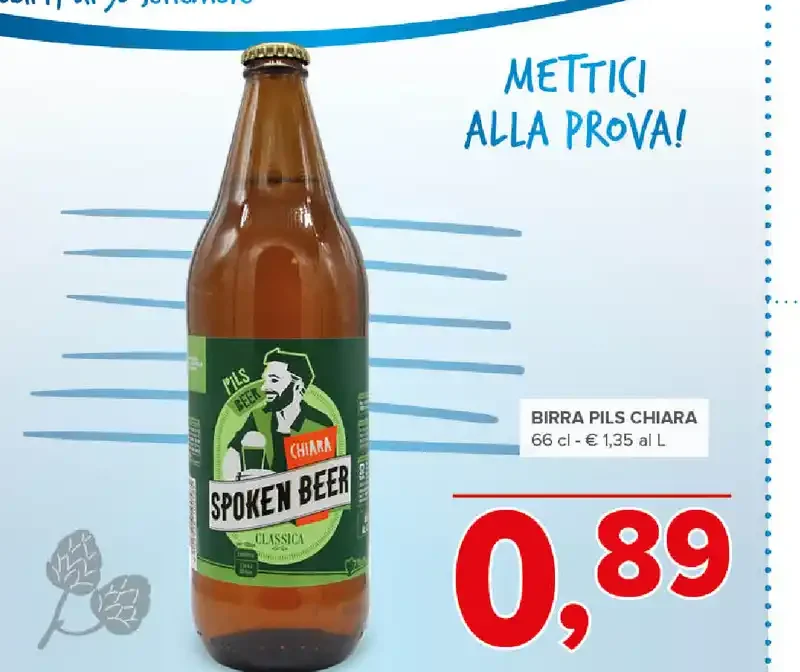 Birra Pils chiara