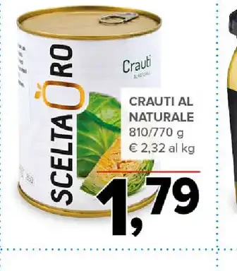 Crauti al naturale