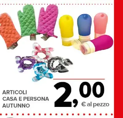 Articoli casa e persona autunno
