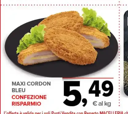 Maxi cordon bleu