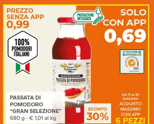 Passata di pomodoro Gran Selezione