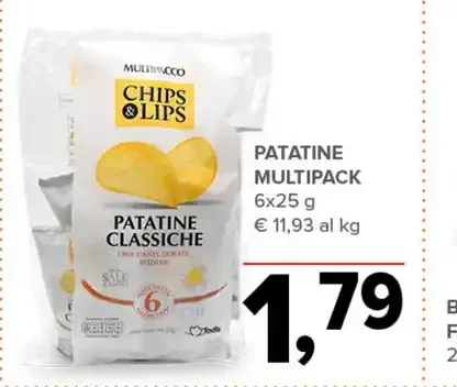 Patatine classiche multipack