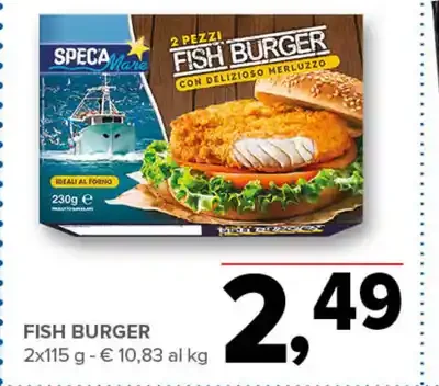 Fish burger