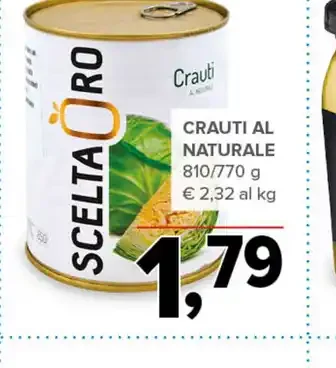 Crauti al naturale