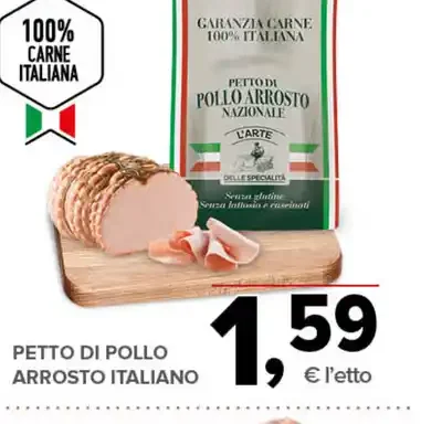 Petto di pollo arrosto italiano
