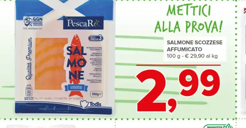 Salmone scozzese affumicato