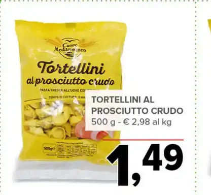 Tortellini al prosciutto crudo