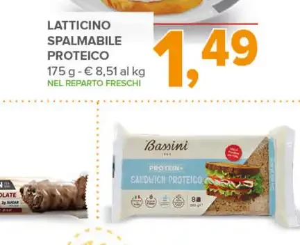 Latticino spalmabile proteico