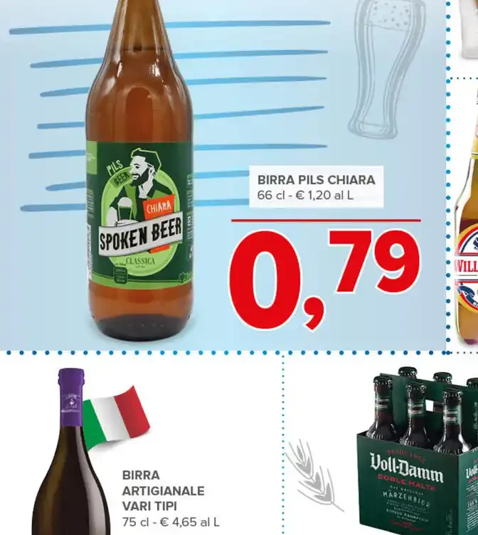 Birra Pils chiara