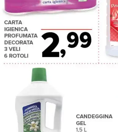 Carta igienica profumata