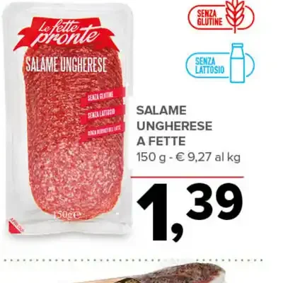 Salame ungherese a fette