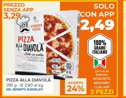 Pizza alla diavola