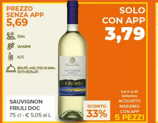 Sauvignon Friuli DOC