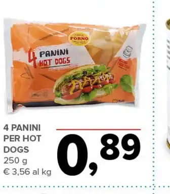 Panini per hot dogs