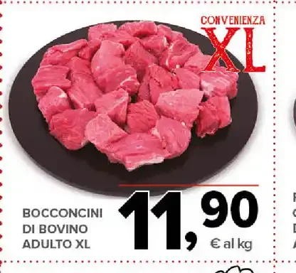Bocconcini di bovino adulto XL
