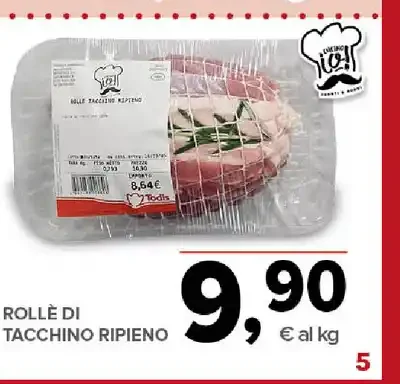 Rollè di tacchino ripieno