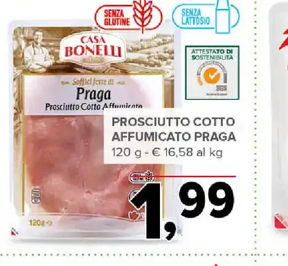 Prosciutto cotto affumicato Praga