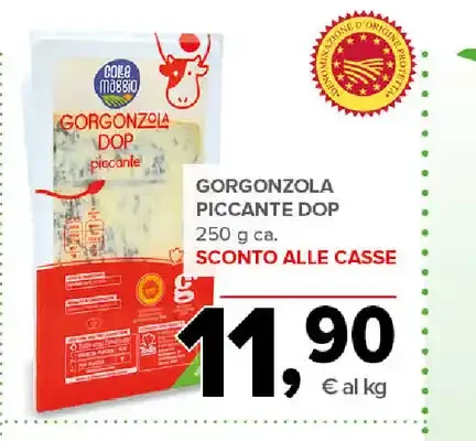 Gorgonzola piccante DOP