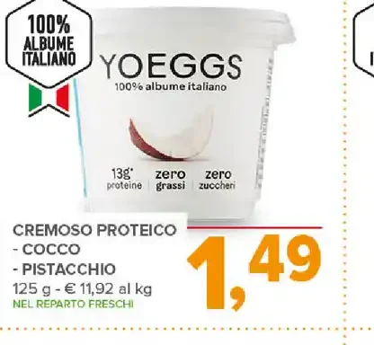 Cremoso proteico