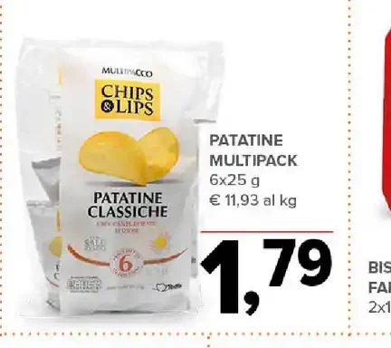 Patatine classiche multipack