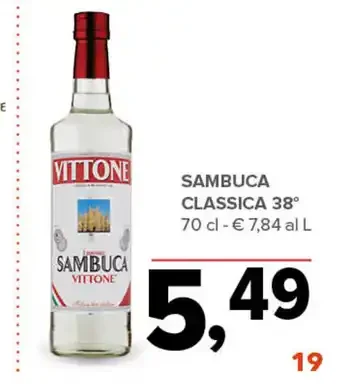 Sambuca Classica 38°