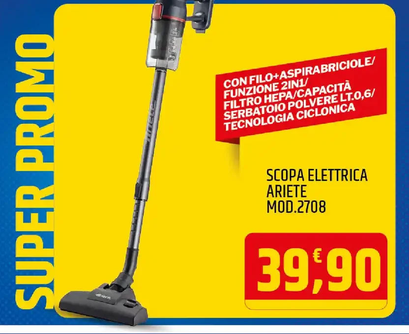 Scopa elettrica Ariete