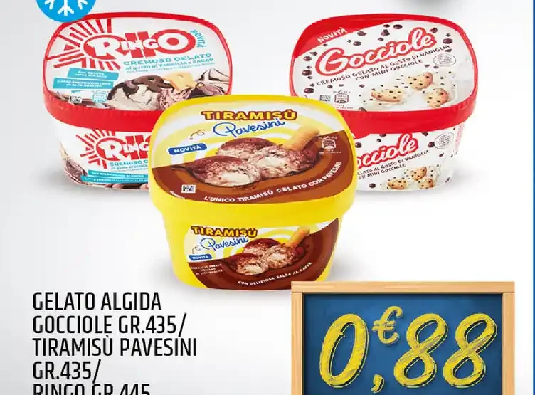 Gelato assortito Algida