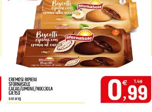 Cremosi ripieni Sfornasole