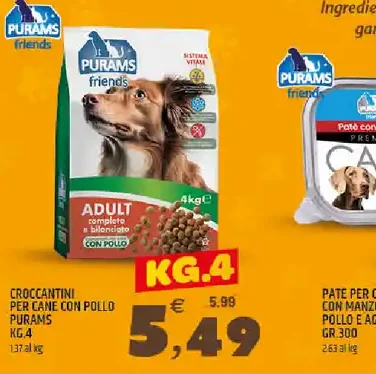 Croccantini per cane