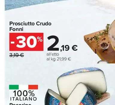 Prosciutto crudo Fonni