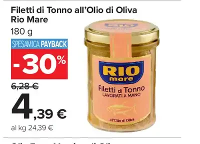 Filetti di tonno Rio Mare